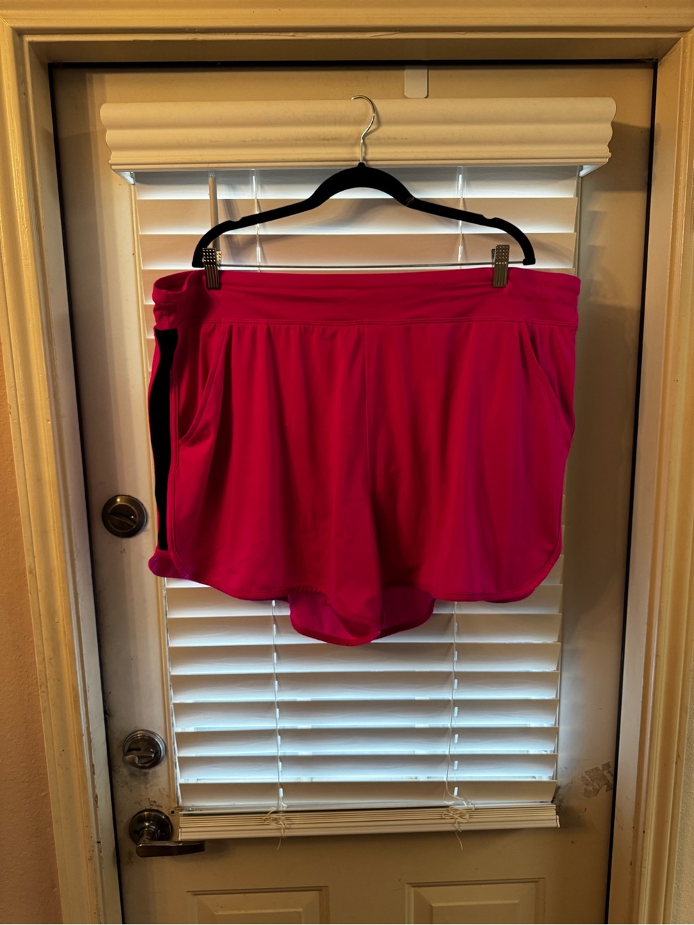 Lane Bryant Bright Pink Athletic Swim Shorts